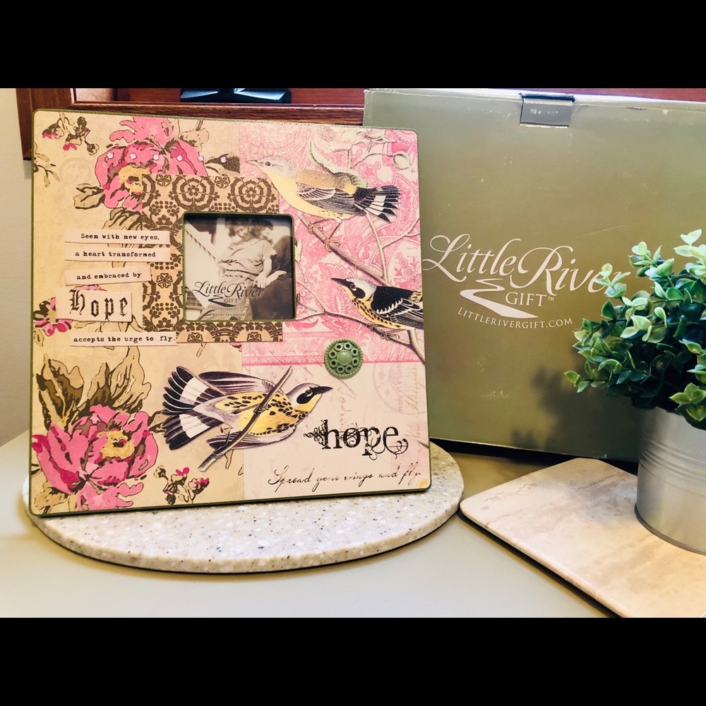 🦋 New in Box! Hope Picture Decorative Frame 🦋